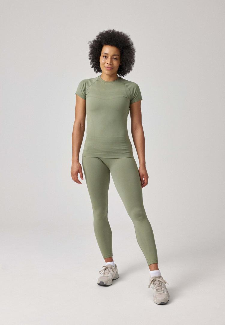 Snocks Snocks Sport Shirt Seamless Damen T-Shirt Damen - Hellgr&uuml;n - 1 | SportScheck