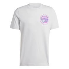 adidas Racket Sport Rebels Graphic T-Shirt T-Shirt Herren Dash Grey