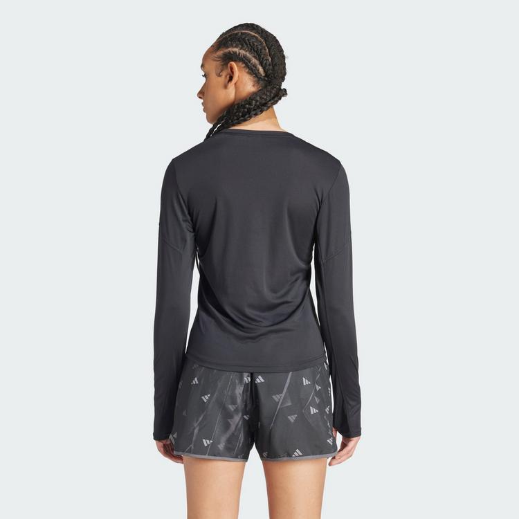 adidas adidas Run It Longsleeve Funktionsshirt Damen - Black - 1 | SportScheck