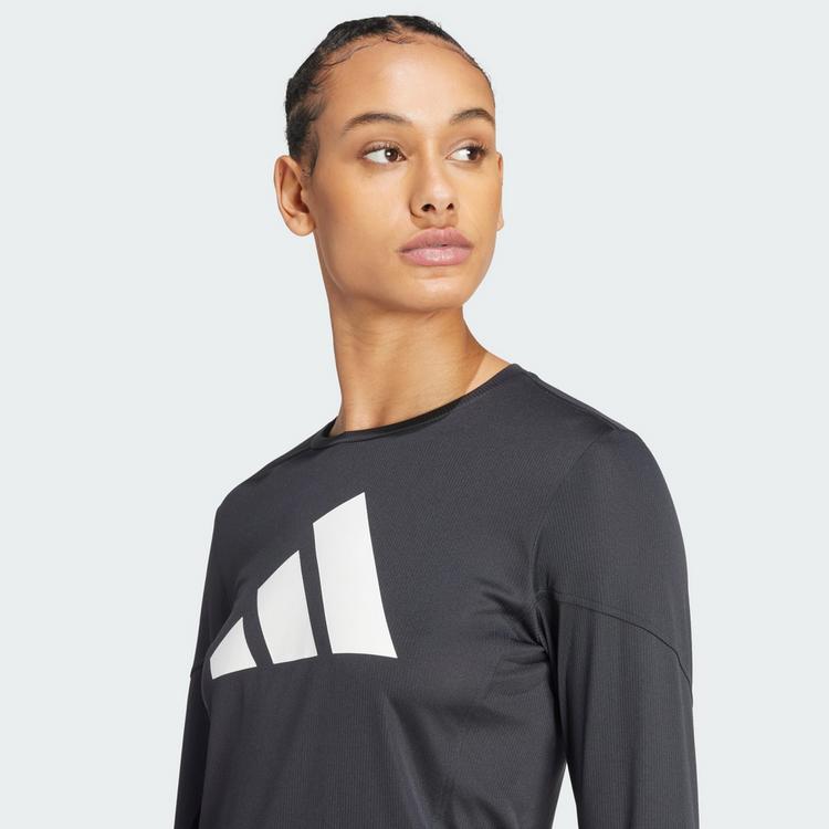 adidas adidas Run It Longsleeve Funktionsshirt Damen - Black - 1 | SportScheck