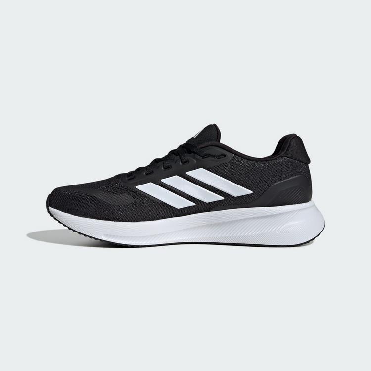 adidas adidas Runfalcon 5 Wide Laufschuh Laufschuhe Herren - Core Black / Cloud White / Core Black - 5 | SportScheck