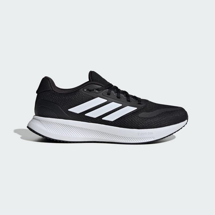 adidas adidas Runfalcon 5 Wide Laufschuh Laufschuhe Herren - Core Black / Cloud White / Core Black - 6 | SportScheck