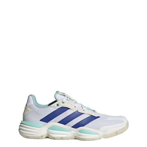 Rückansicht von adidas Stabil 16 Indoor Schuh Fitnessschuhe Herren Cloud White / Lucid Blue / Semi Flash Aqua