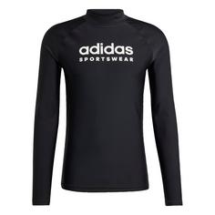 adidas Long Sleeve Rashguard UV-Shirt Herren Black