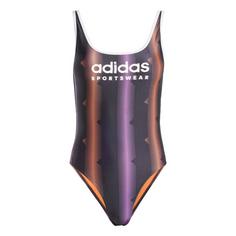 adidas Tiro U-Back Badeanzug Badeanzug Damen Black / White