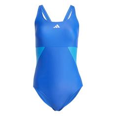 adidas Colorblock C-Back Badeanzug Badeanzug Damen Royal Blue