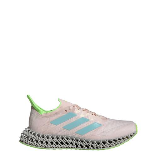 Rückansicht von adidas 4DFWD 4 Laufschuh Laufschuhe Damen Wonder Quartz / Flash Aqua / Lucid Lemon