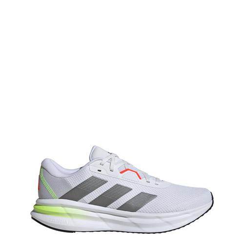 Rückansicht von adidas Galaxy 7 Laufschuh Laufschuhe Cloud White / Iron Metallic / Lucid Lemon