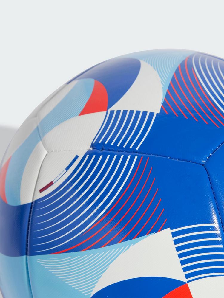 adidas adidas &Icirc;le-De-Foot 24 Trainingsball Fu&szlig;ball - White / Solar Red / Clear Sky / Royal Blue - 1 | SportScheck