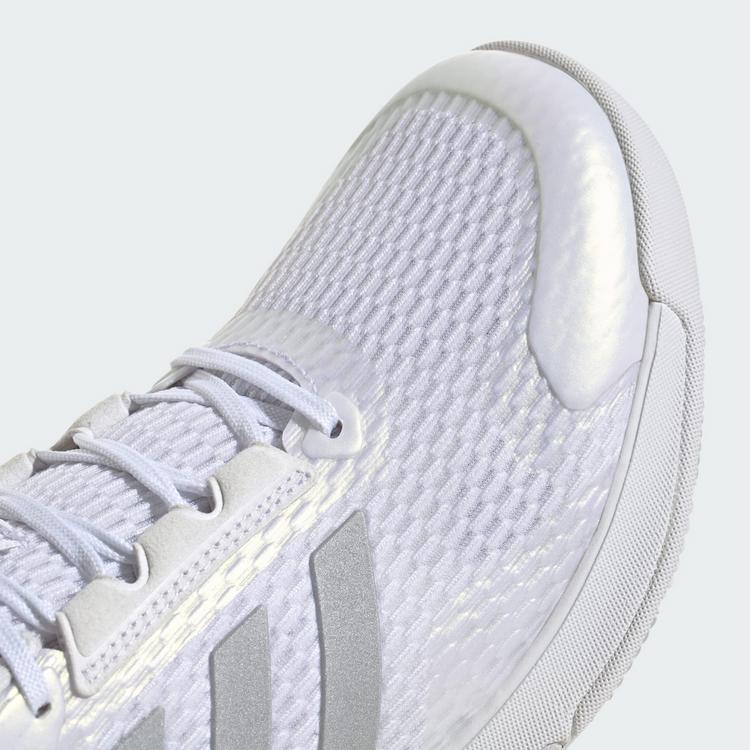 adidas adidas Novaflight 2 Indoor Schuh Hallenschuhe Damen - Cloud White / Silver Metallic / Cloud White - 7 | SportScheck