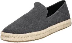 Toms Halbschuhe Espandrillos Herren Schwarz