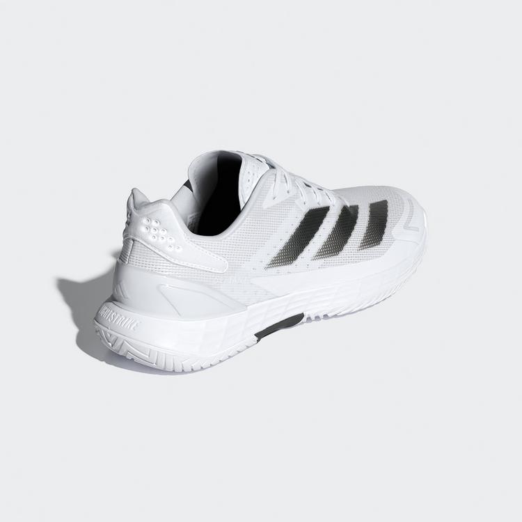adidas adidas Defiant Speed 2 Tennisschuh Tennisschuhe Herren - Cloud White / Core Black / Grey One - 4 | SportScheck