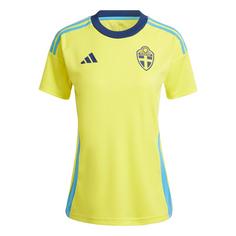 adidas Schweden 24 Fan-Heimtrikot Fußballtrikot Damen Bright Yellow