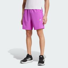 Rückansicht von adidas Gym+ Training 3-Streifen Woven Shorts Funktionsshorts Herren Purple Burst