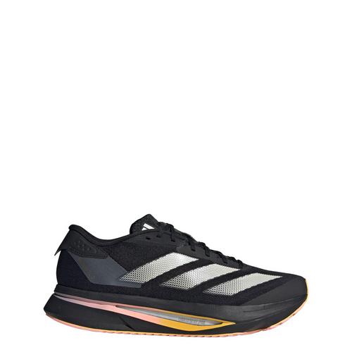 Rückansicht von adidas Adizero SL2 Laufschuh Laufschuhe Herren Core Black / Zero Metalic / Spark