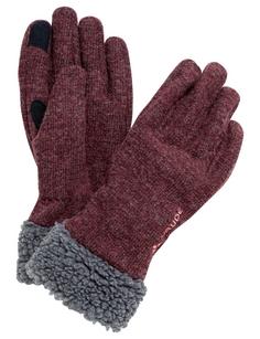 VAUDE Women's Tinshan Gloves IV Outdoorhandschuhe Damen dark cherry