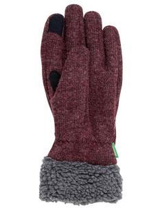 Rückansicht von VAUDE Women's Tinshan Gloves IV Outdoorhandschuhe Damen dark cherry