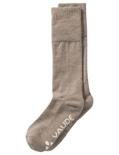 Rückansicht von VAUDE Wool Socks Long Wandersocken linen