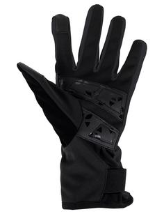 Rückansicht von VAUDE Posta Warm Gloves Fahrradhandschuhe black