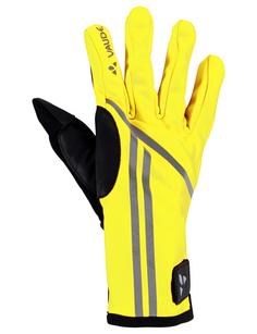 VAUDE Posta Warm Gloves Fahrradhandschuhe neon yellow