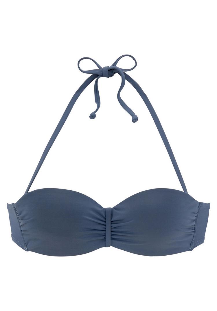 Bench Bench B&uuml;gel-Bandeau-Bikini-Top Bikini Oberteil Damen - oliv - 0 | SportScheck