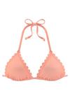 Lascana Triangel-Bikini-Top Bikini Oberteil Damen - schwarz