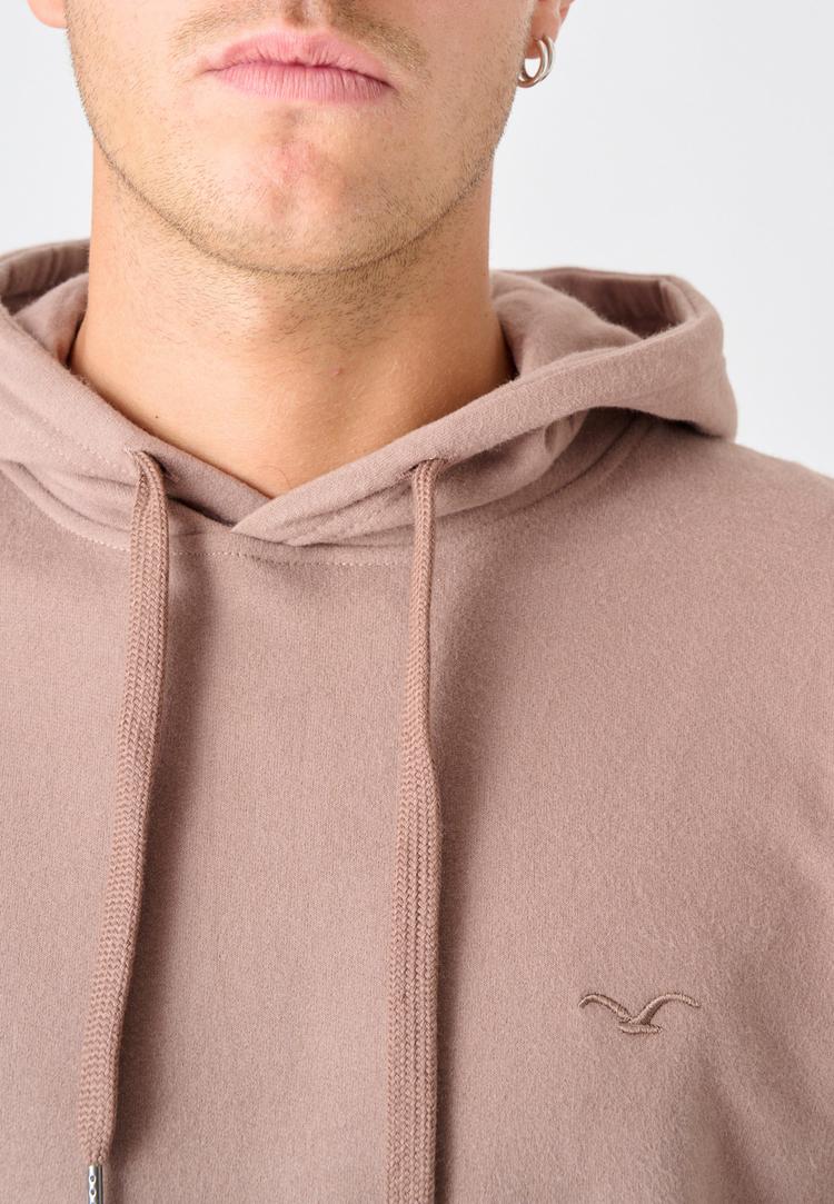 Cleptomanicx Cleptomanicx Ligull Hoodie Herren - Deep Taupe - 3 | SportScheck