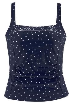 Lascana Tankini-Top Tankini Oberteil Damen schwarz-weiß