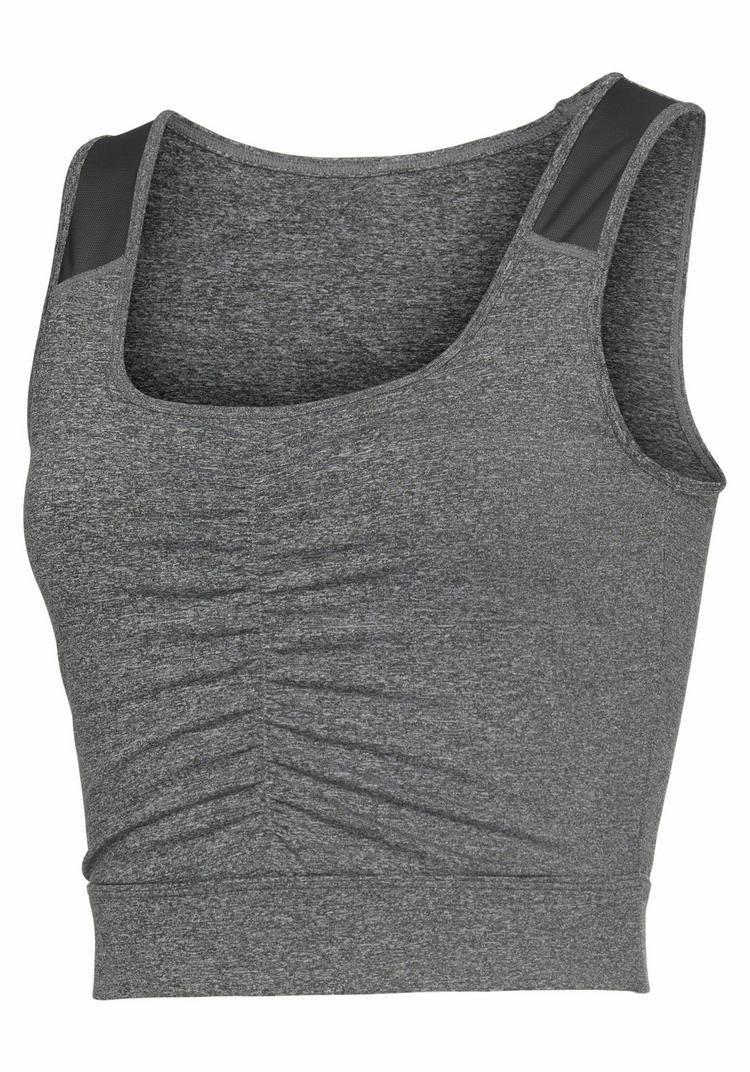 LASCANA Active LASCANA Active Crop-Top Croptop Damen - blau-grau - 3 | SportScheck
