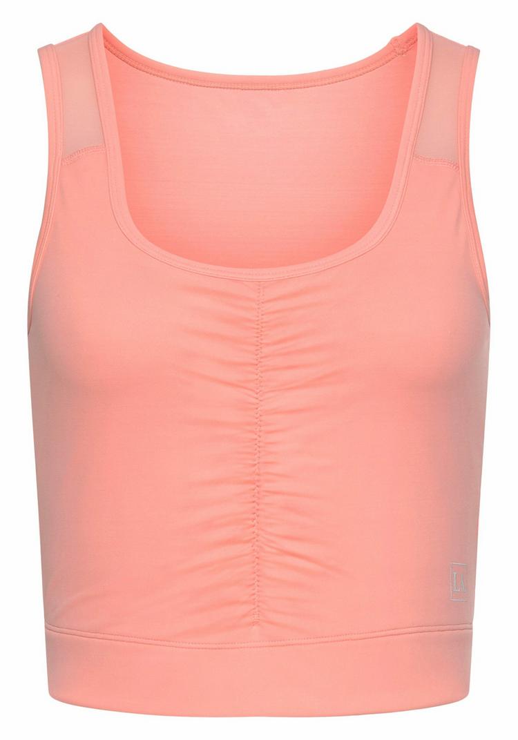 LASCANA Active LASCANA Active Crop-Top Croptop Damen - blau-grau - 4 | SportScheck