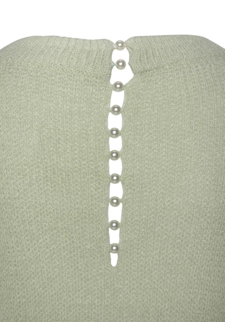 Lascana Lascana V-Ausschnitt-Pullover Strickpullover Damen - grau-meliert - 1 | SportScheck