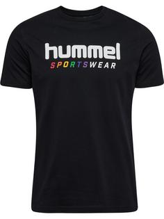 hummel hmlRAINBOW SPORTSWEAR T-SHIRT T-Shirt BLACK