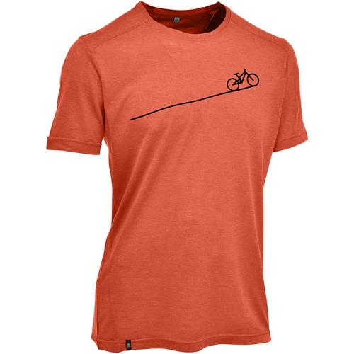 Rückansicht von Maul Sport T-Shirt Herren Orange501