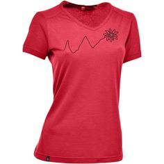 Maul Sport Eifelsteig T-Shirt Damen Rot4514