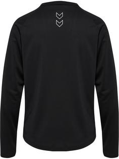 Rückansicht von hummel hmlCOURT LIGHT WEIGHT T-SHIRT L/S W T-Shirt Damen BLACK