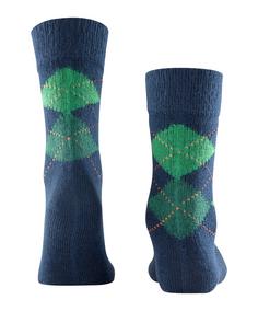 Rückansicht von Burlington Freizeitsocken Herren navy (6187)