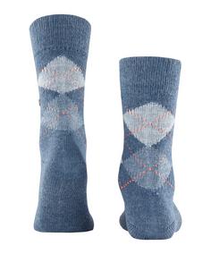 Rückansicht von Burlington Freizeitsocken Herren orion blue (6221)