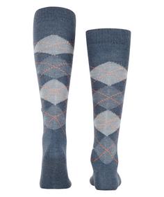 Rückansicht von Burlington Kniestrümpfe Freizeitsocken Herren orion blue (6221)