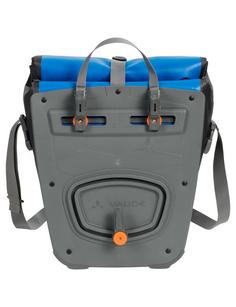 Rückansicht von VAUDE Aqua Front Fahrradtasche blue