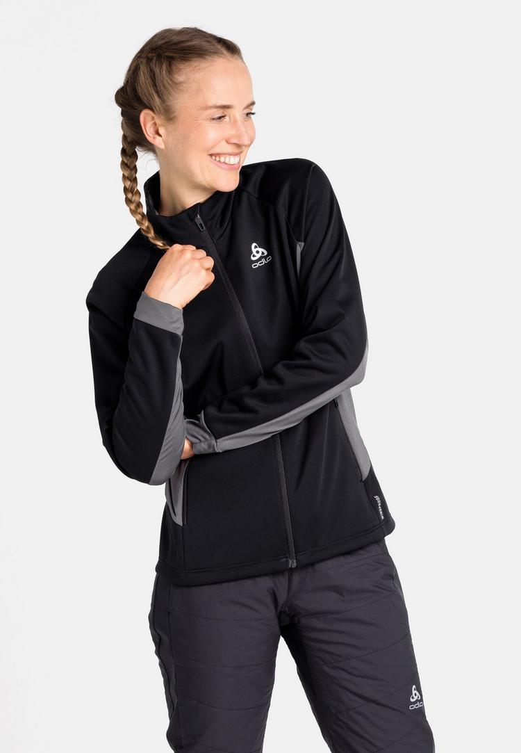 Odlo Odlo BRENSHOLMEN Windbreaker Damen - black - new odlo graphite grey(60212) - 0 | SportScheck