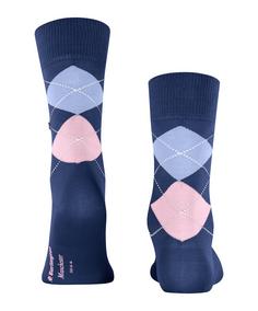 Rückansicht von Burlington Freizeitsocken Herren night blue (6583)