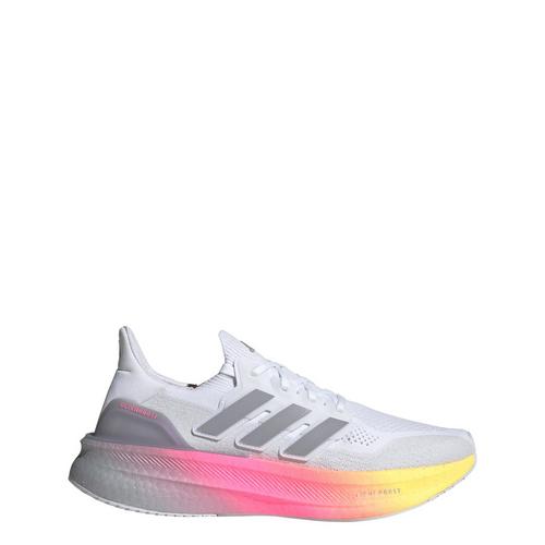 Rückansicht von adidas Ultraboost 5 Laufschuh Laufschuhe Cloud White / Glory Grey / Lucid Pink