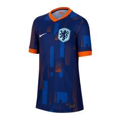 Nike Niederlande Trikot Away EM 2024 Kids Fußballtrikot Kinder blau