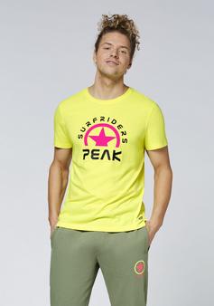 Rückansicht von Chiemsee T-Shirt T-Shirt Herren 12-0645 Lemon Tonic