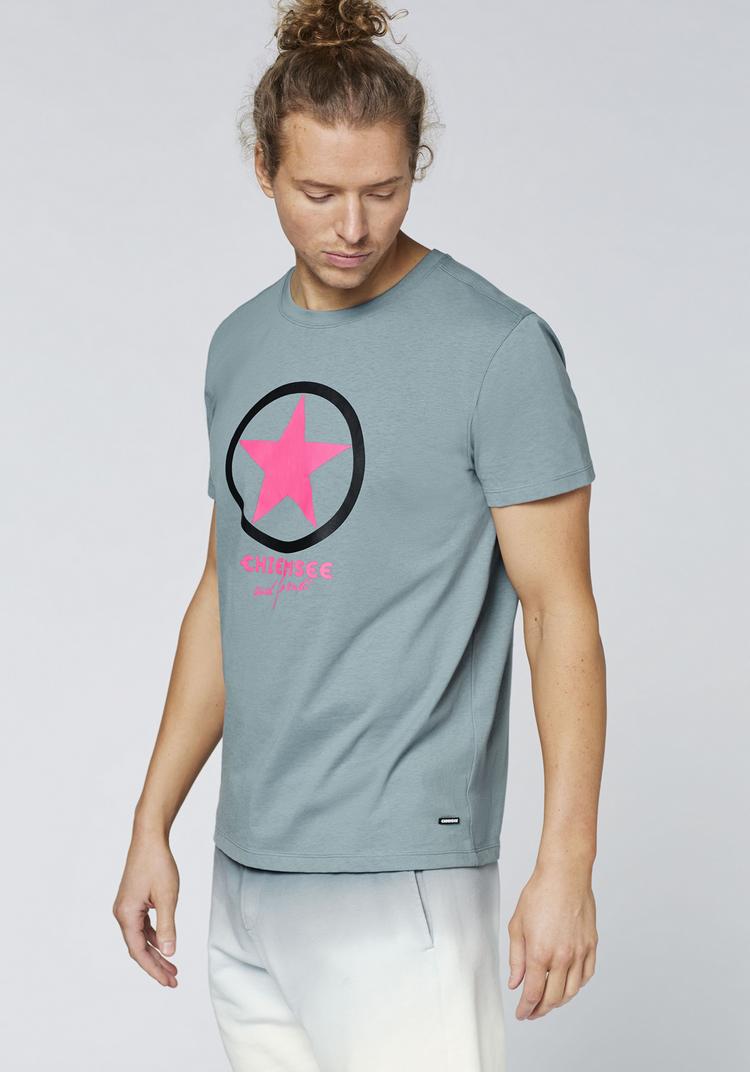 Chiemsee Chiemsee T-Shirt T-Shirt Herren - 18-4217 Blue stone - 4 | SportScheck