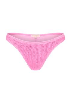 Moda Minx Scrunch Fixed Brazilian Bikini Hose Damen Candy Pink
