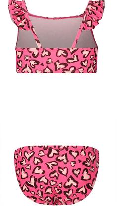 Rückansicht von ZigZag Carly Bikini Set Kinder Print 3600 Hearts