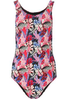 Cruz Cintura Badeanzug Damen Print 3576 Tropical