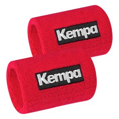 Rückansicht von Kempa Schweissband (1 Paar) Handball rot
