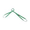 Mammut Belay Sling 19.0 Bandschlinge - green-white
